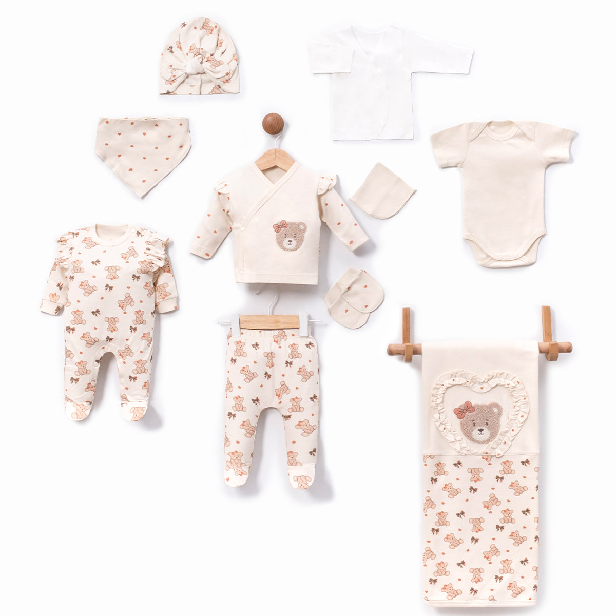 COTTON 10pc welcome set