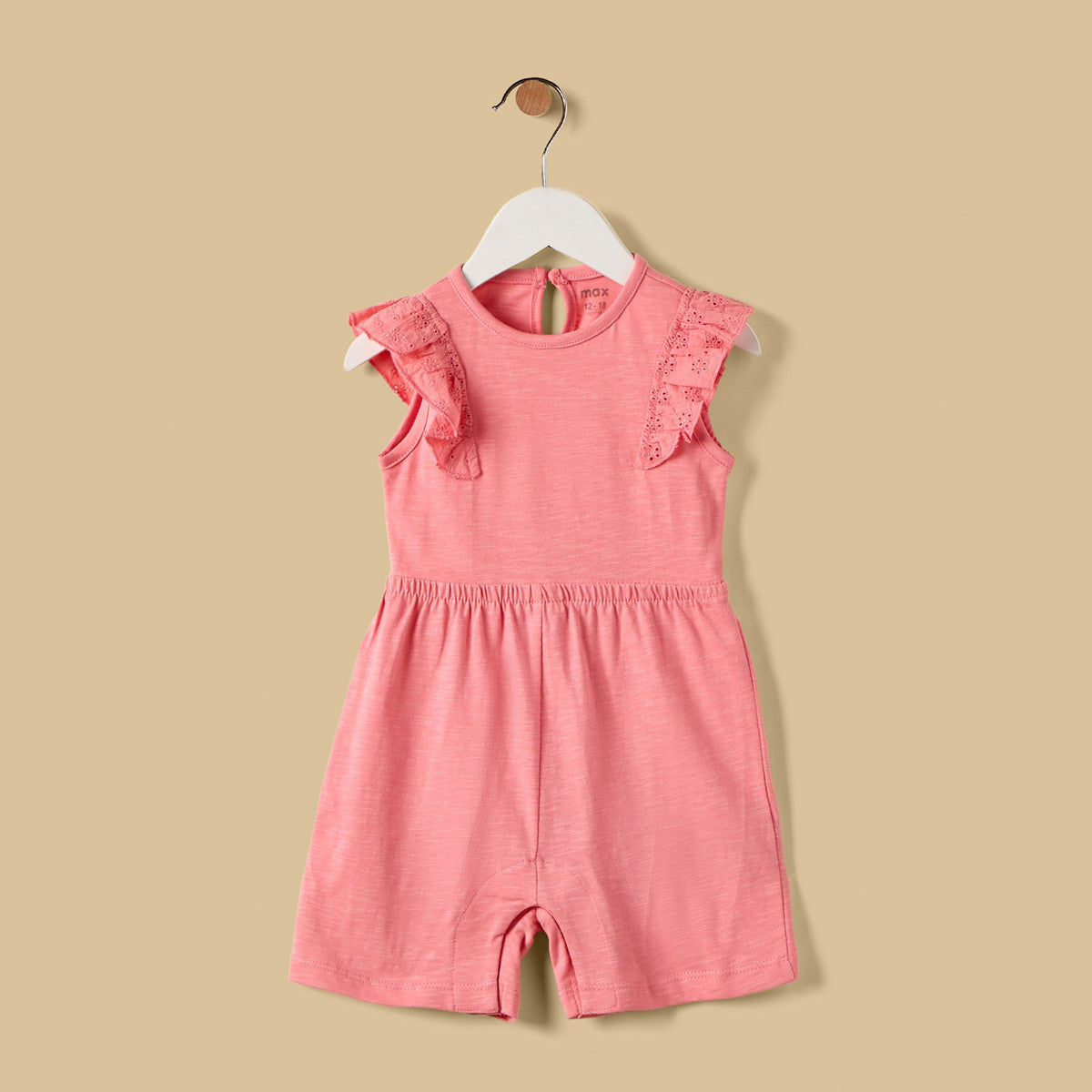 MAX-Pack of 2 - Assorted Cotton Playsuit