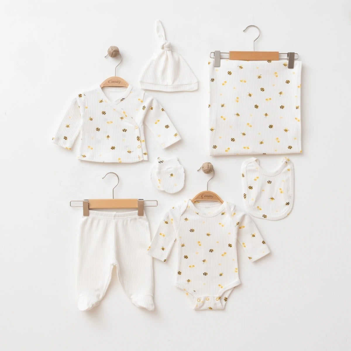 CB - RIBBED -7 PC Welcome set