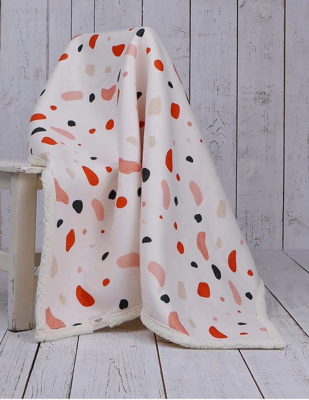 DOUBLE SIDED SHERPA - baby blanket