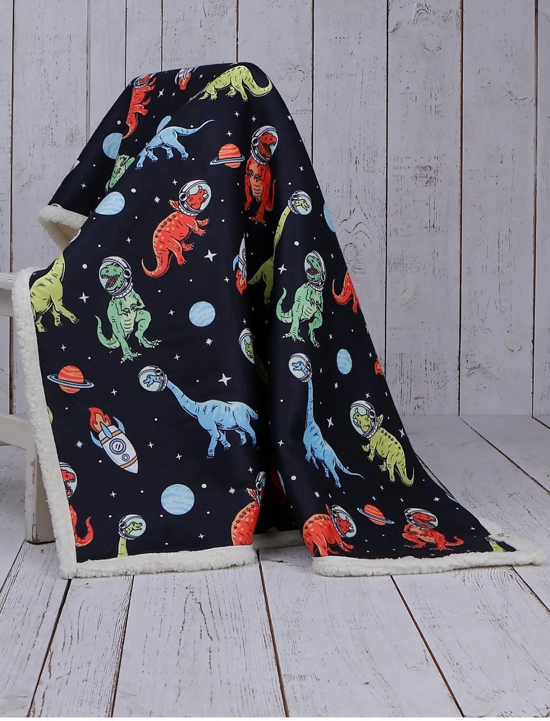 DOUBLE SIDED SHERPA - baby blanket