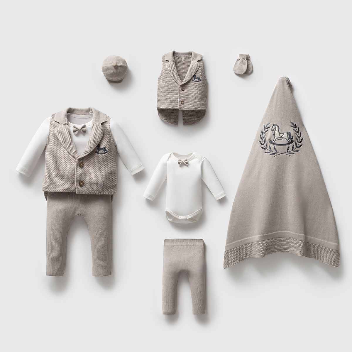 NIPPERLAND - premium knitted welcome set