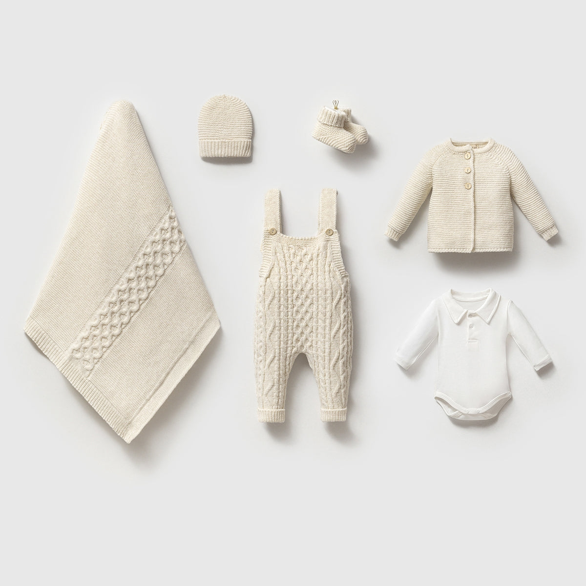NIPPERLAND - premium knitted welcome set