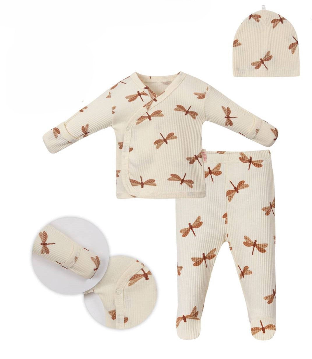 3PC LIGHT KNITTED SET