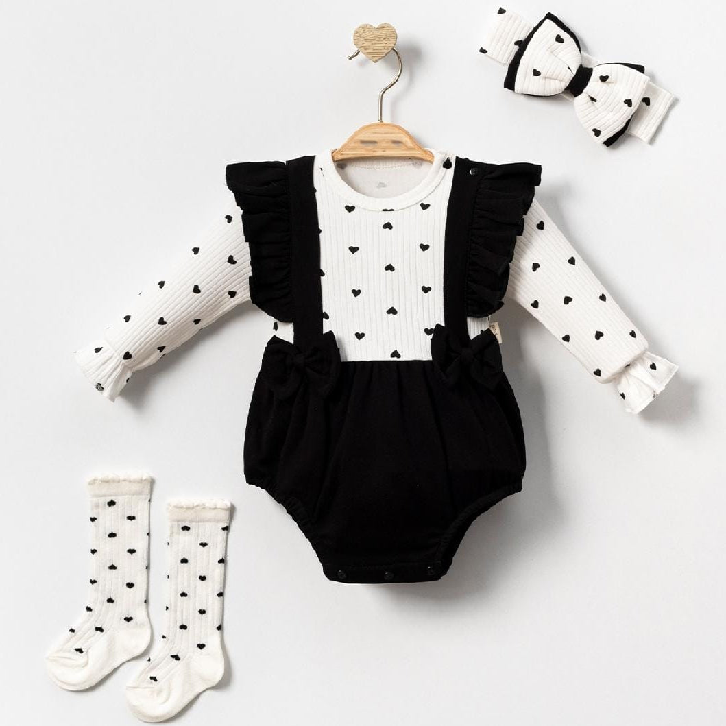 3PC LOVE BODYSUIT SET