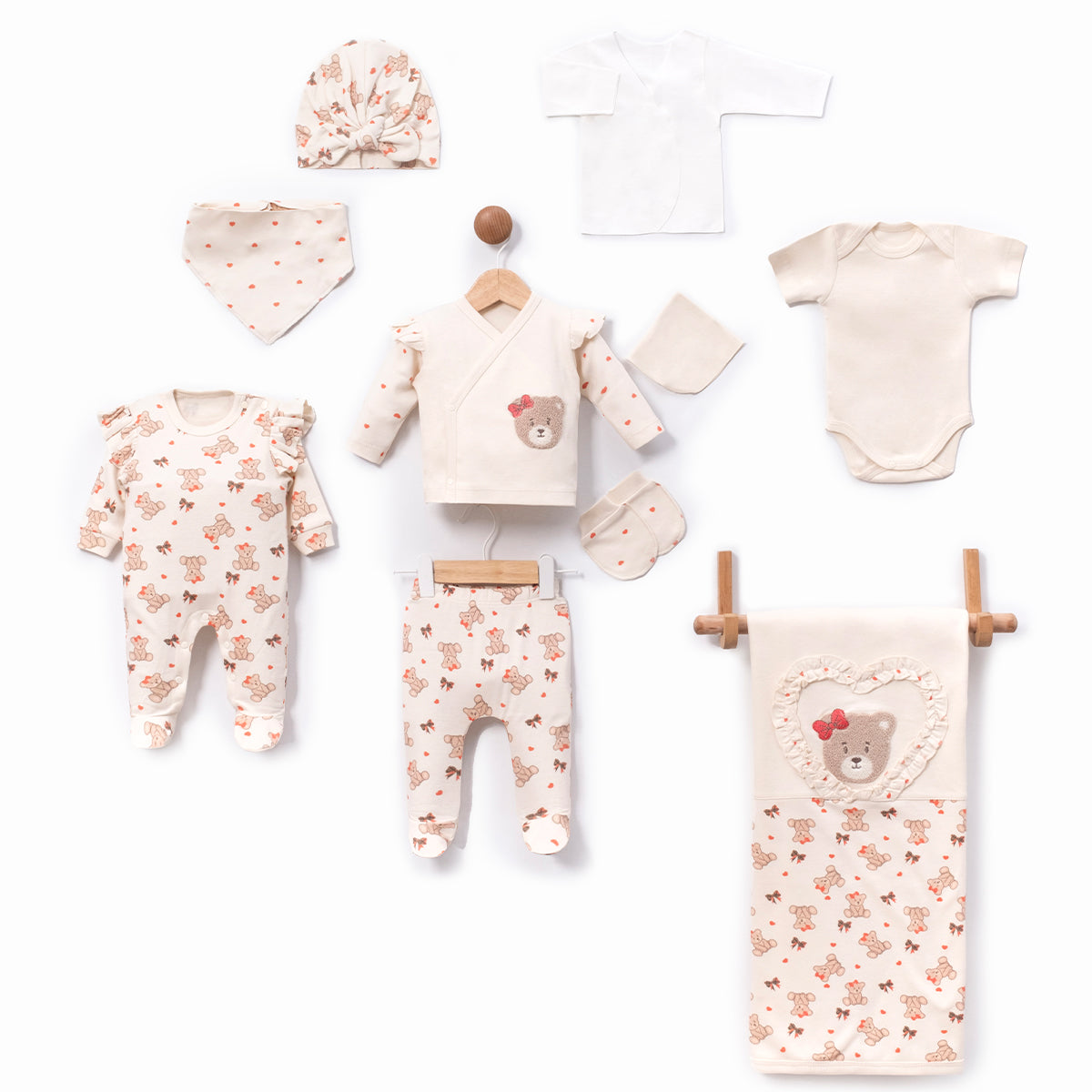 COTTON 10pc welcome set