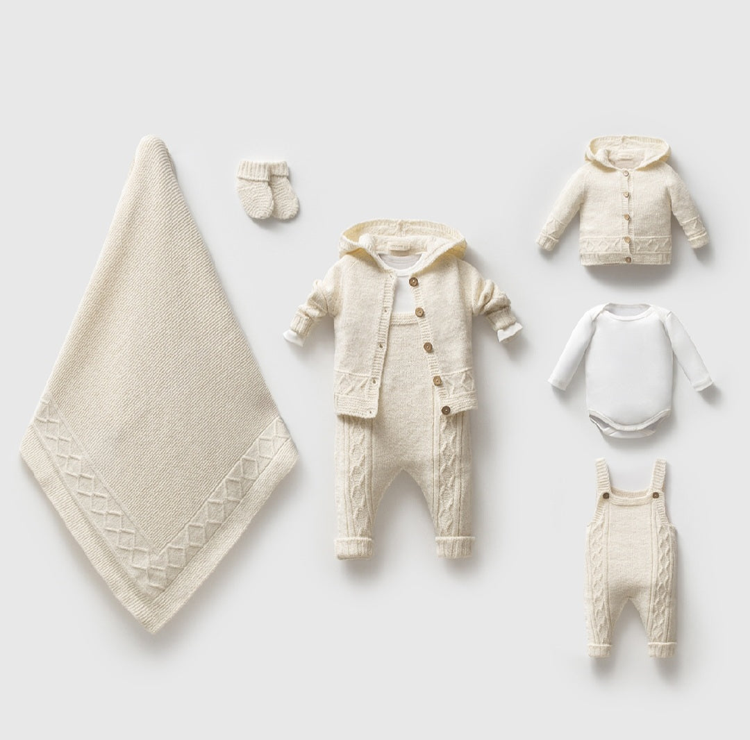 NIPPERLAND - premium knitted welcome set