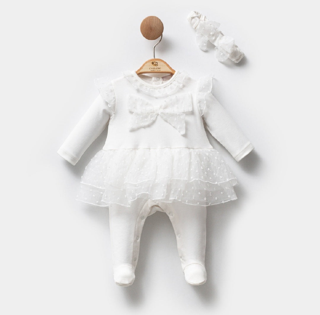 FRILL DRESS ROMPER