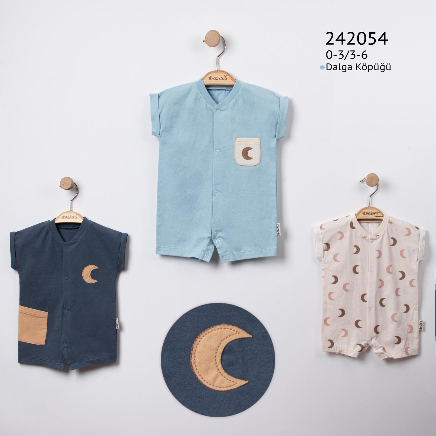 BEST-SELLING cotton romper pack