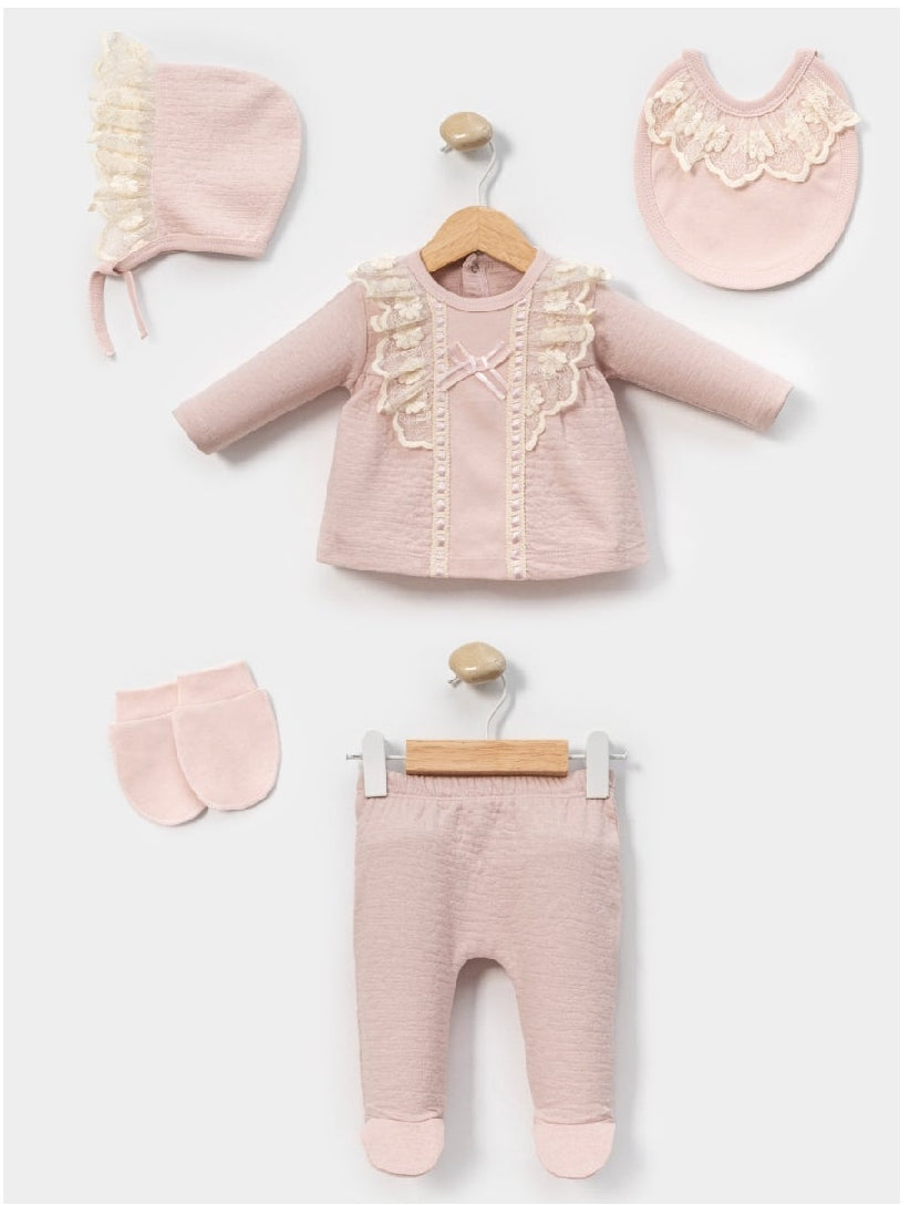 MC - TEXTURED COTTON - 5pc welcome set