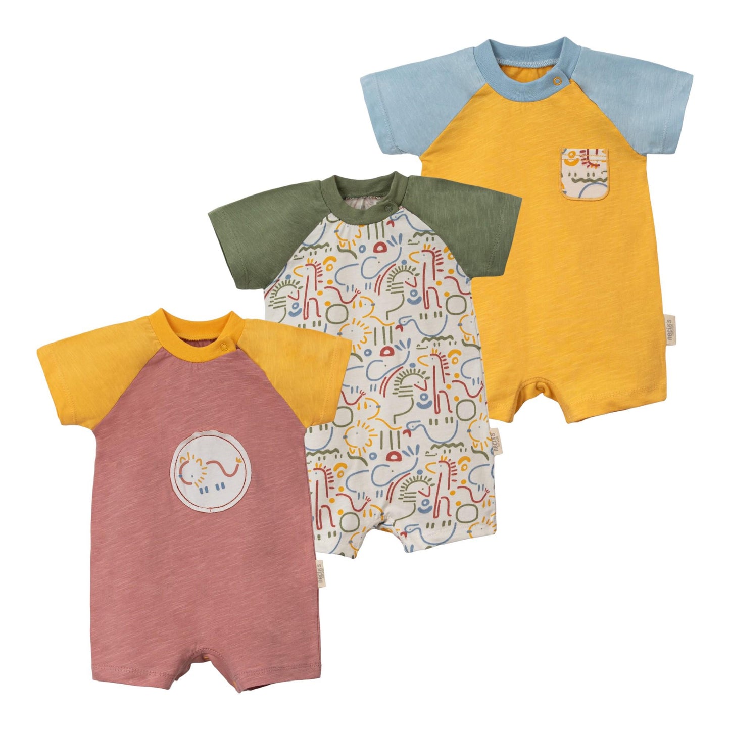 BEST-SELLING cotton romper pack