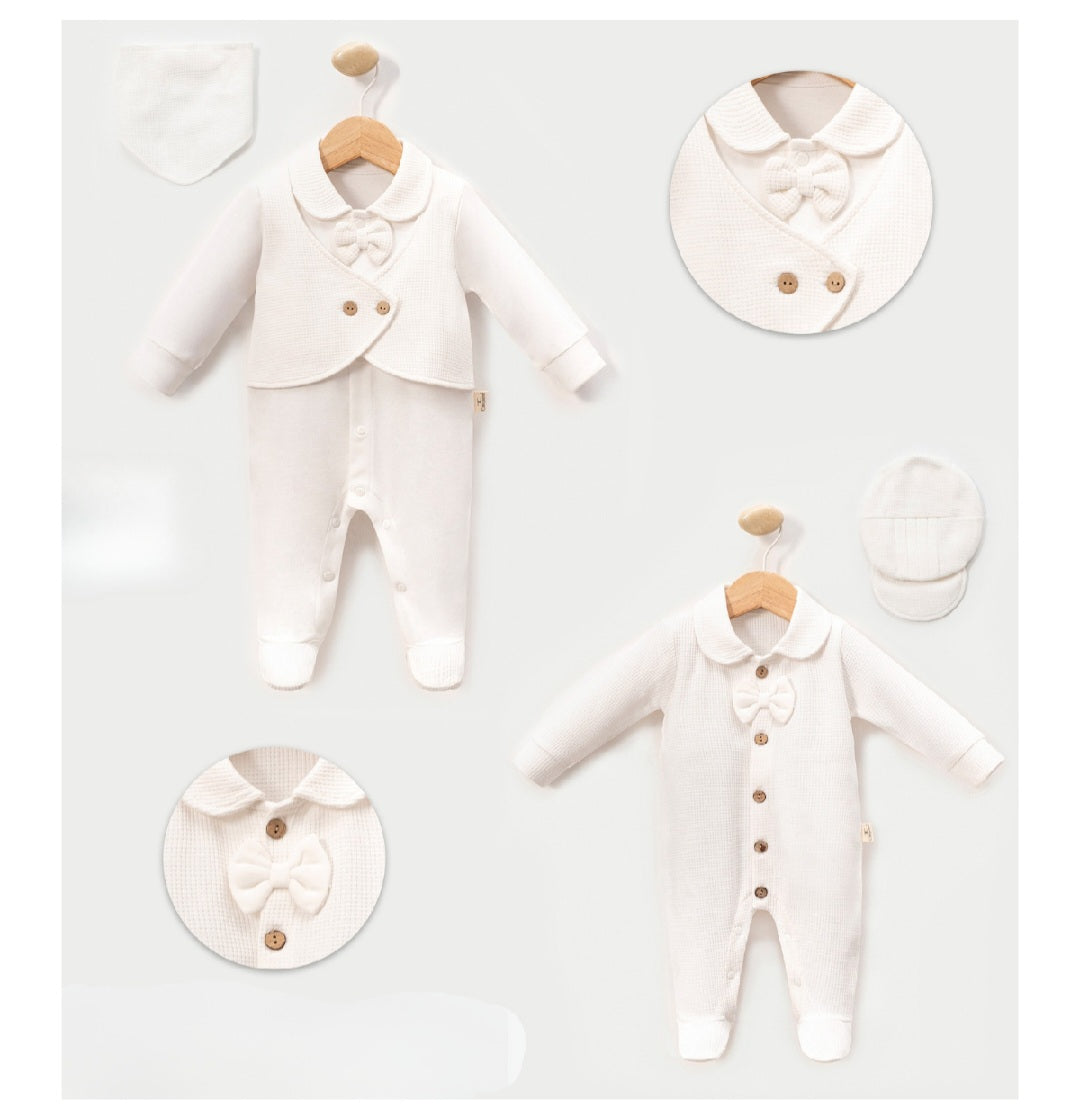 FORMAL - waffle romper pack