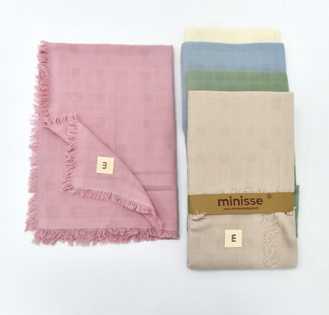 DOUBLE LAYERED MUSLIN BLANKET