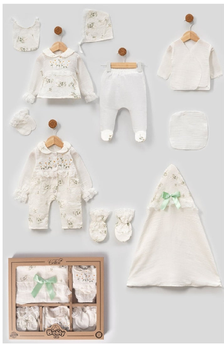 FLORAL BAY - PREMIUM MUSLIN WELCOME SET