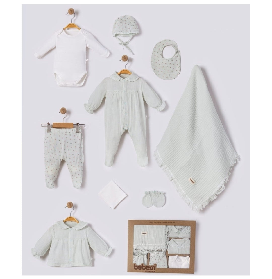 FLORAL - PREMIUM MUSLIN WELCOME SET