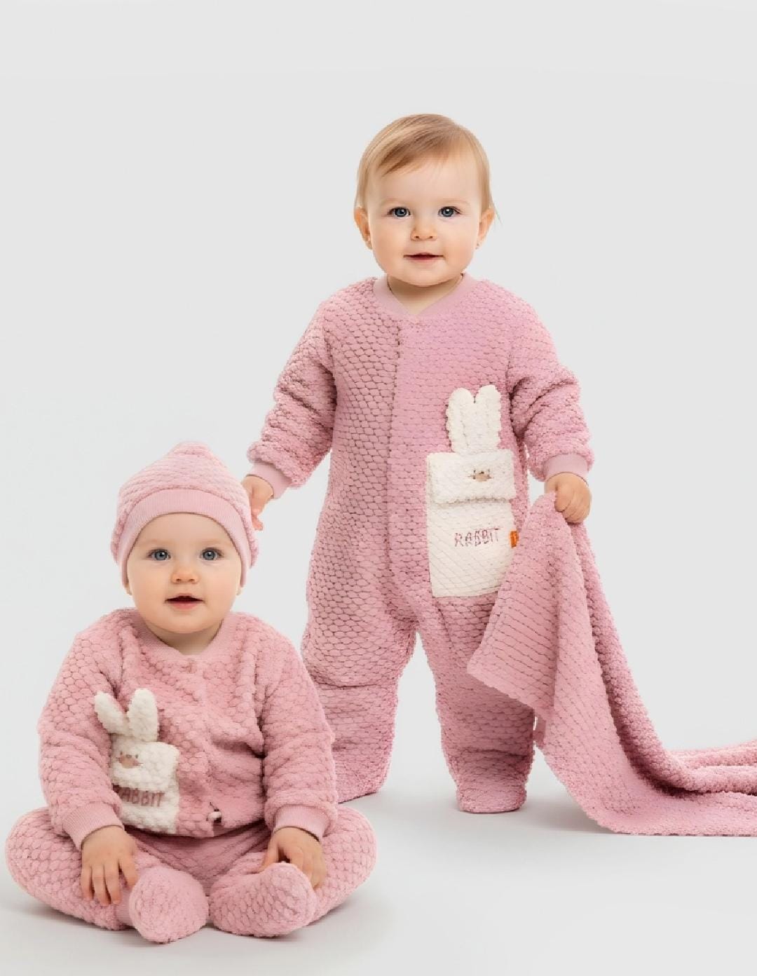 BB - PLUSH FLEECE - 5pc welcome set