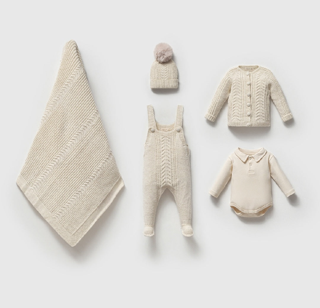 NIPPERLAND - premium knitted welcome set