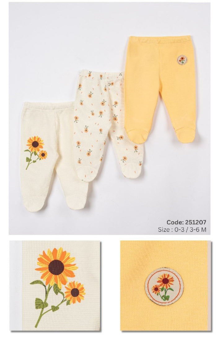 PACK OF THREE SETS - Ribbed