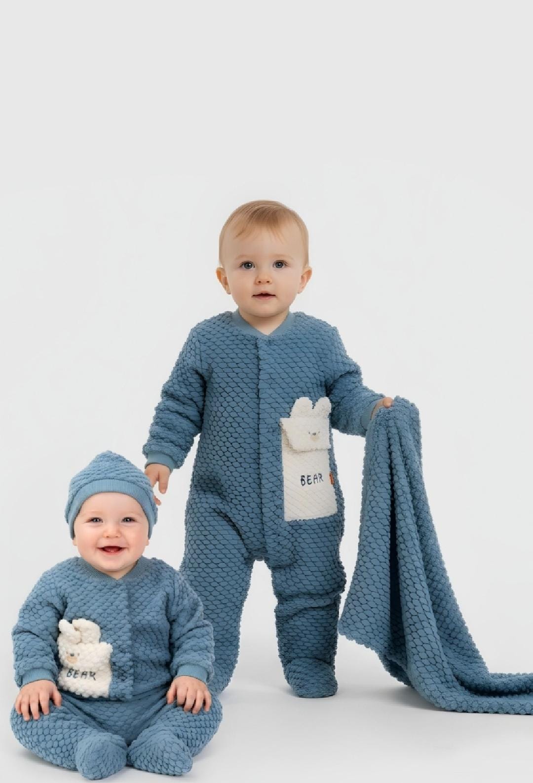 BB - PLUSH FLEECE - 5pc welcome set