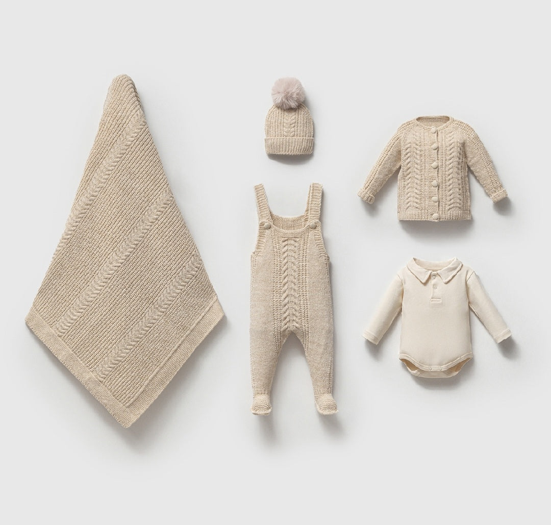NIPPERLAND - premium knitted welcome set