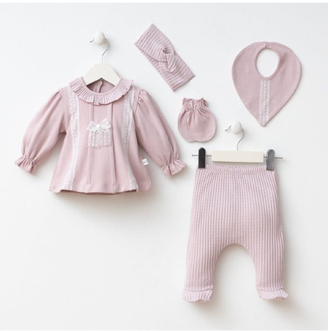 MZ - Textured cotton - 5pc welcome set