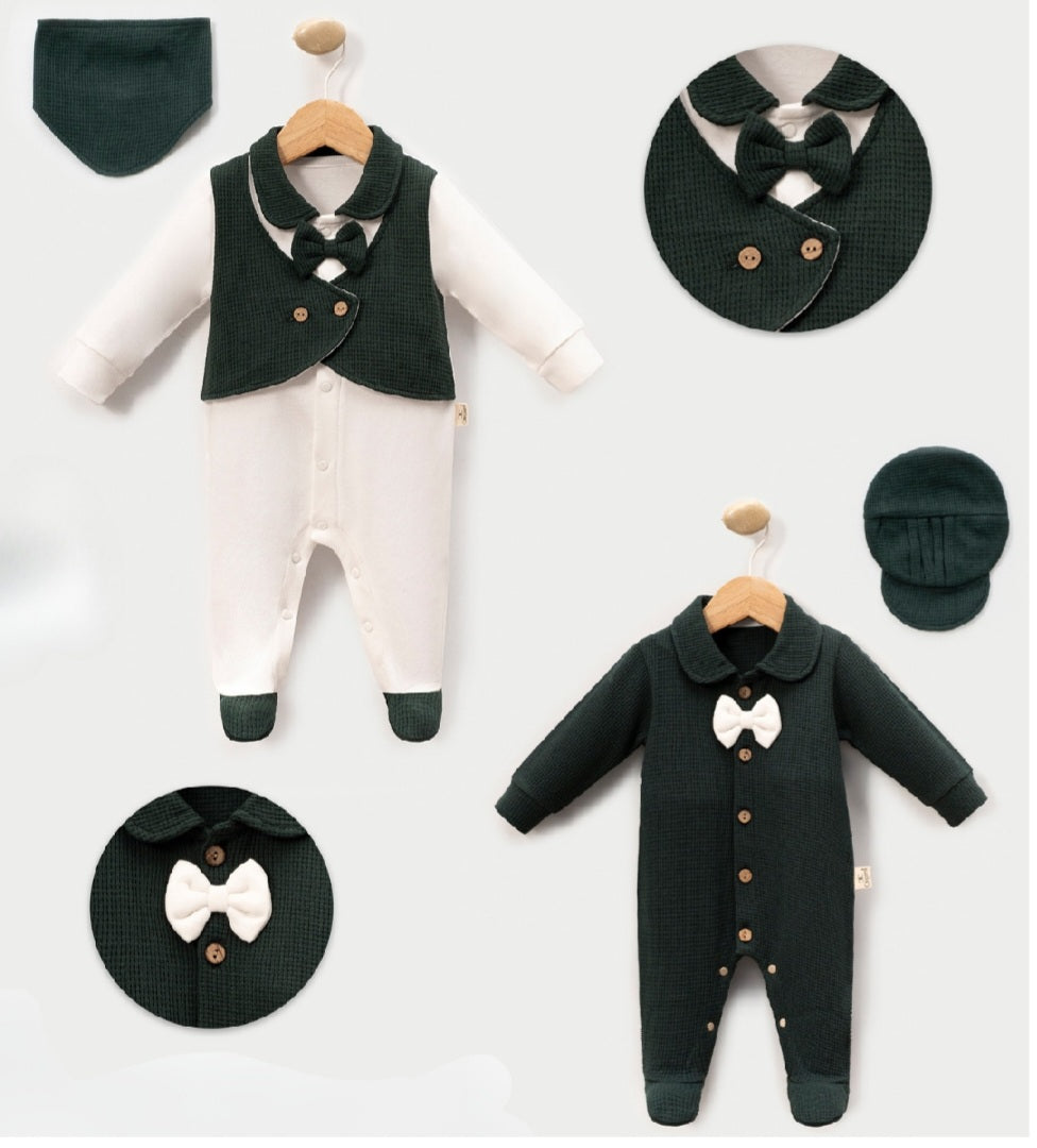 FORMAL - waffle romper pack
