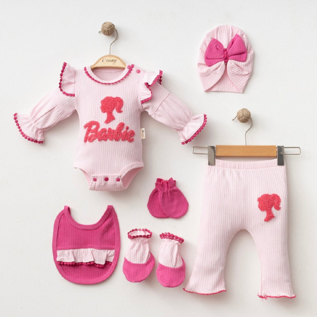 Light knitted 5pc welcome set