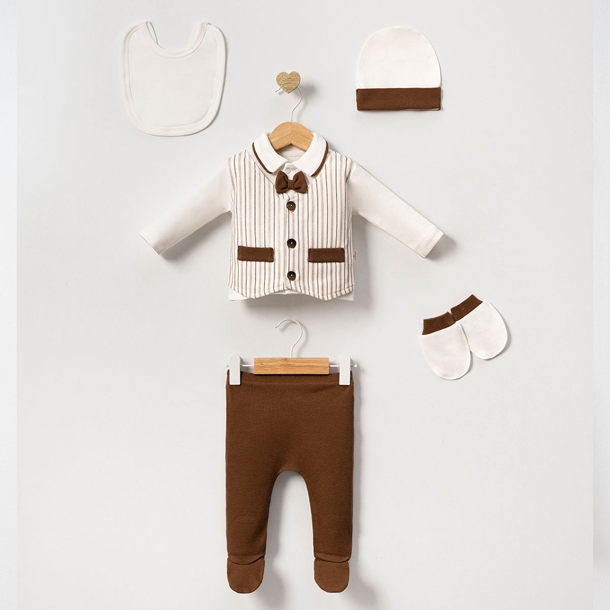 MC - Textured cotton - 5pc welcome set