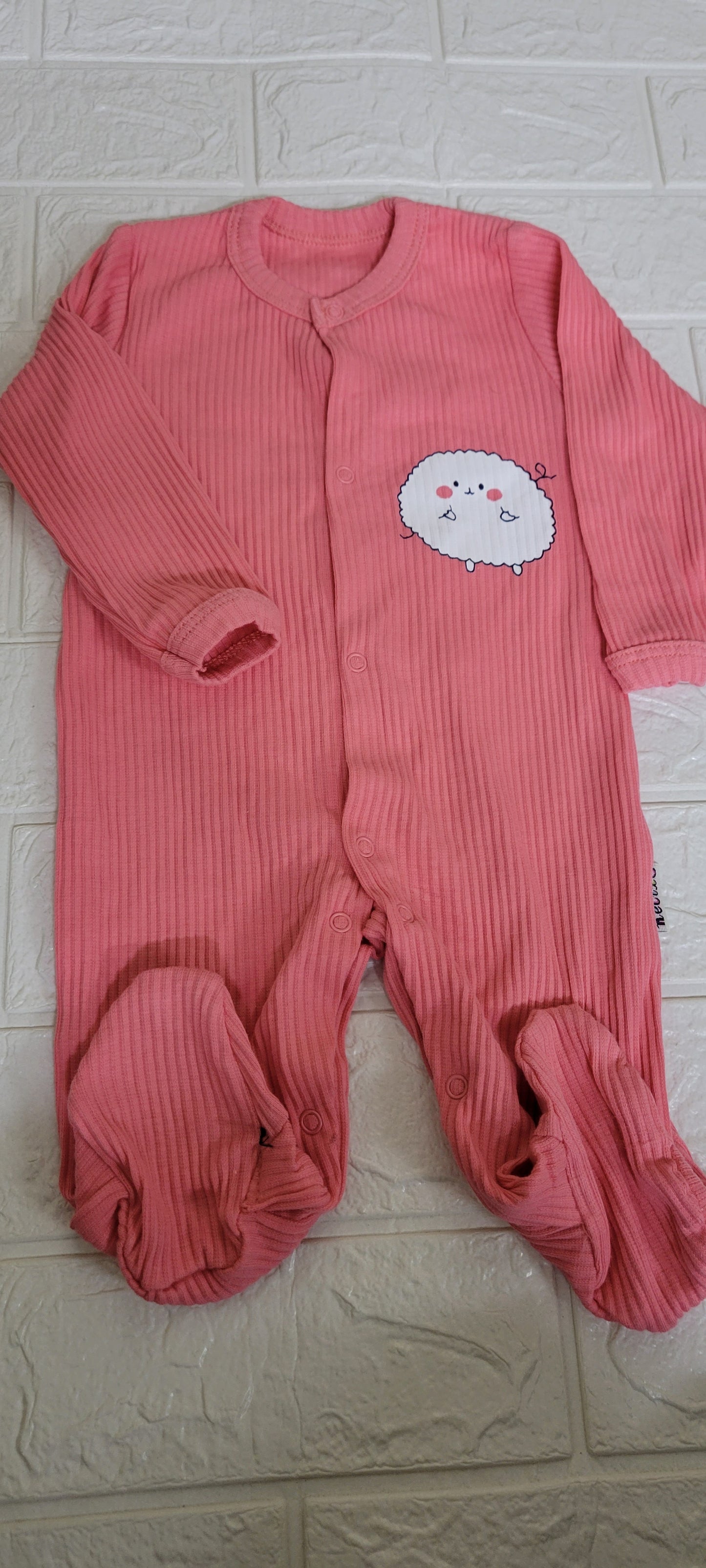 Light knitted romper