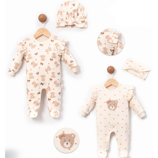 FORMAL - cotton romper pack