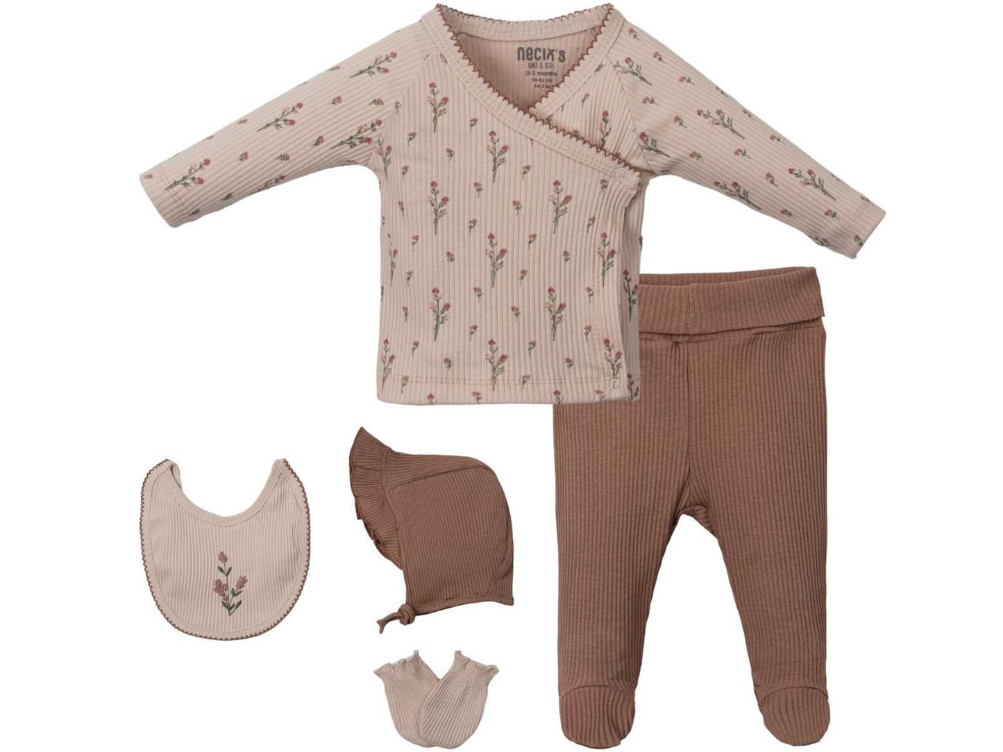 Light knitted 5pc welcome set