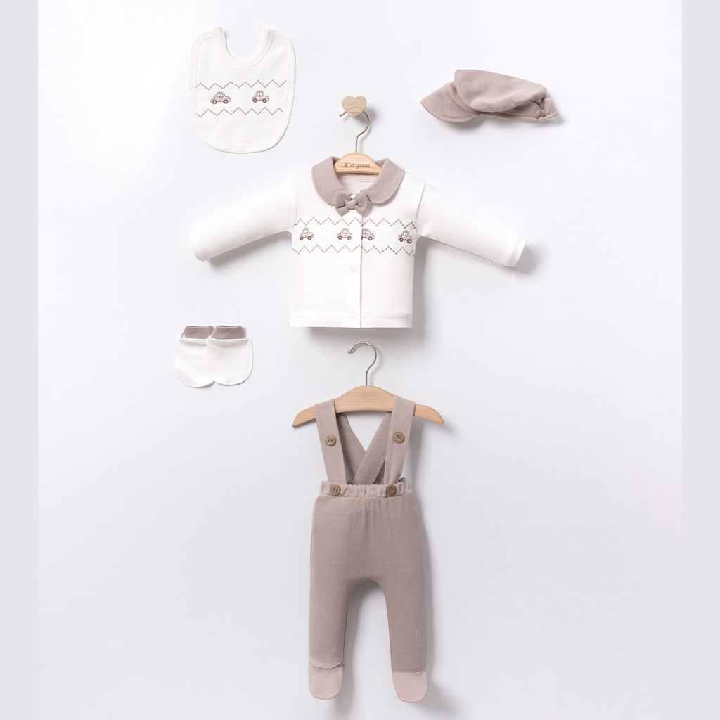 MC - Textured cotton -  5pc welcome set