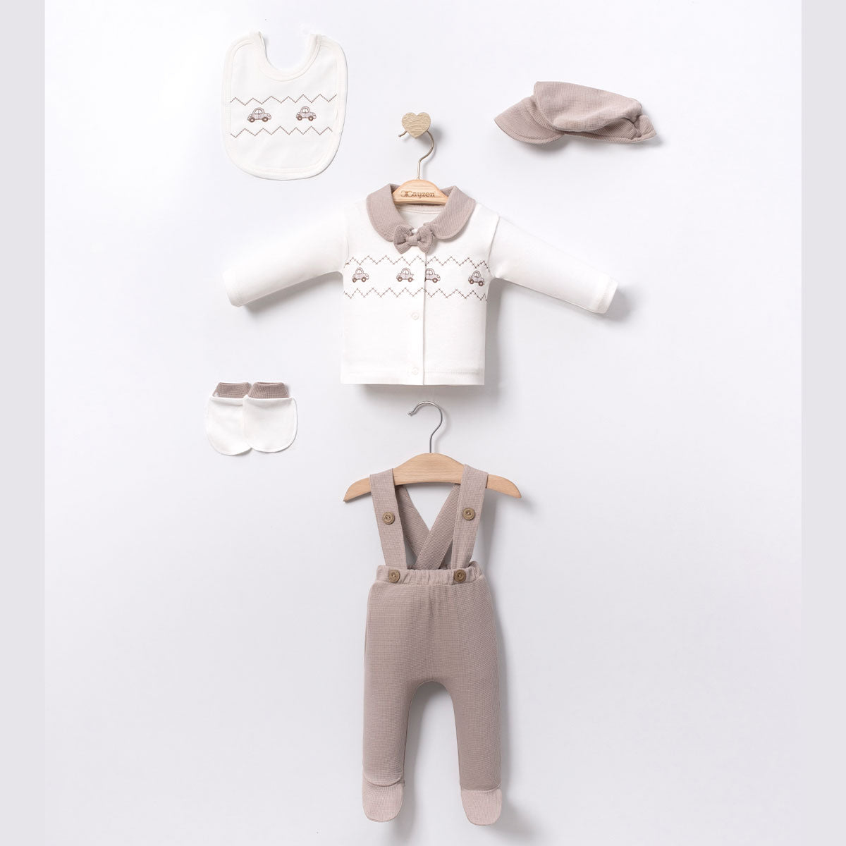 MC - Textured cotton -  5pc welcome set