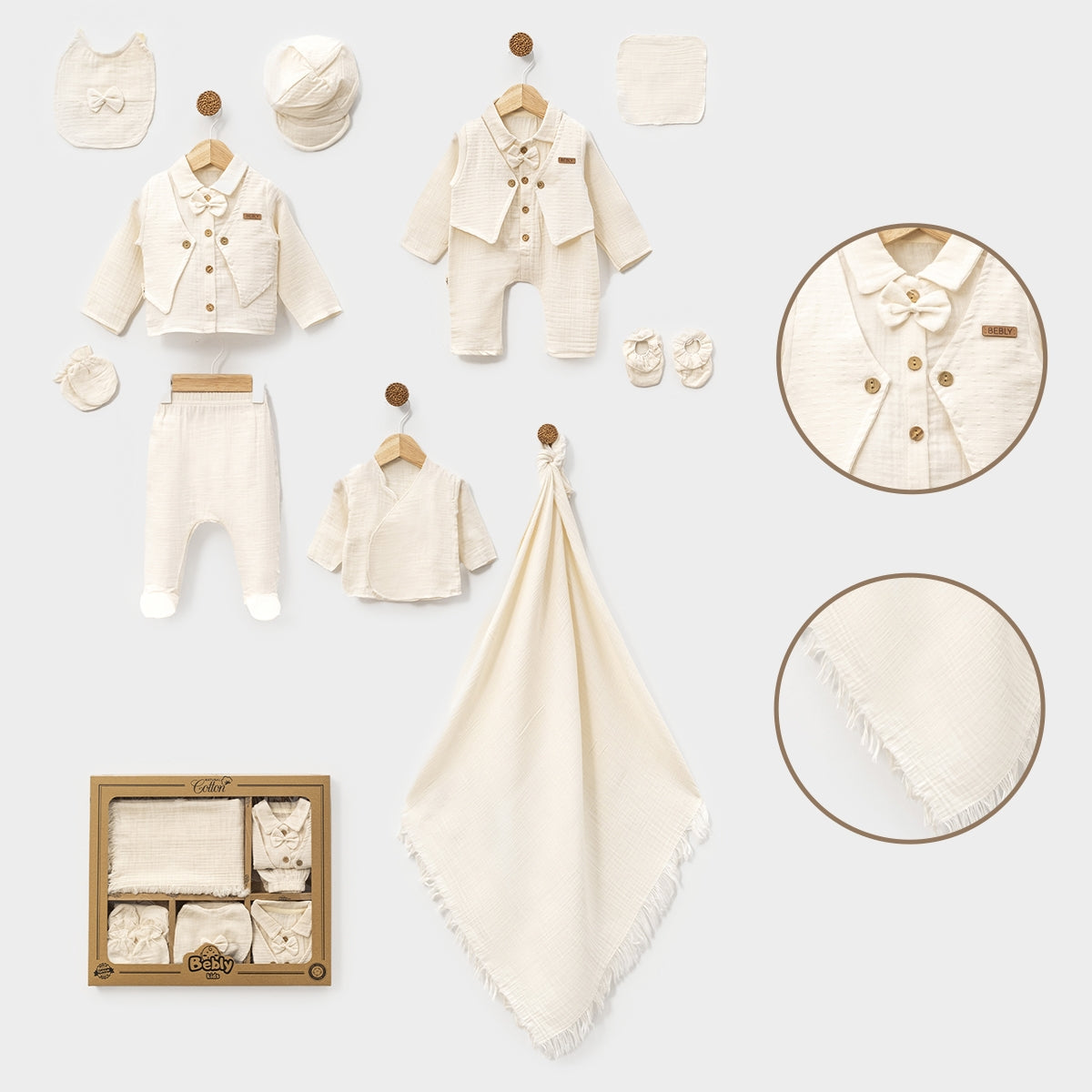 GENTLEMEN  - PREMIUM MUSLIN WELCOME SET
