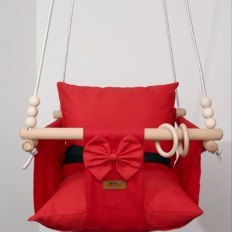 BABY WOODEN SWING