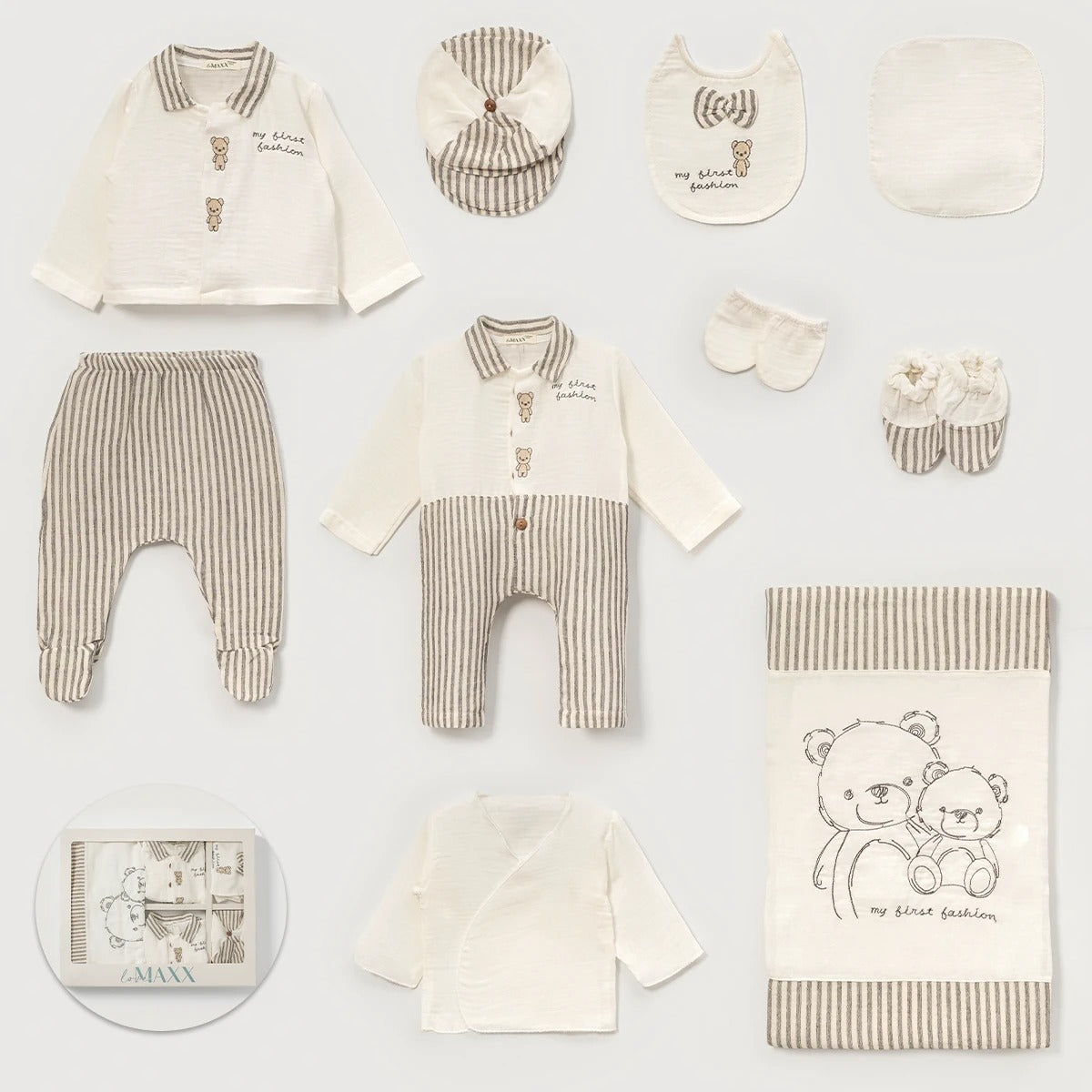 MUSLIN WELCOME SET