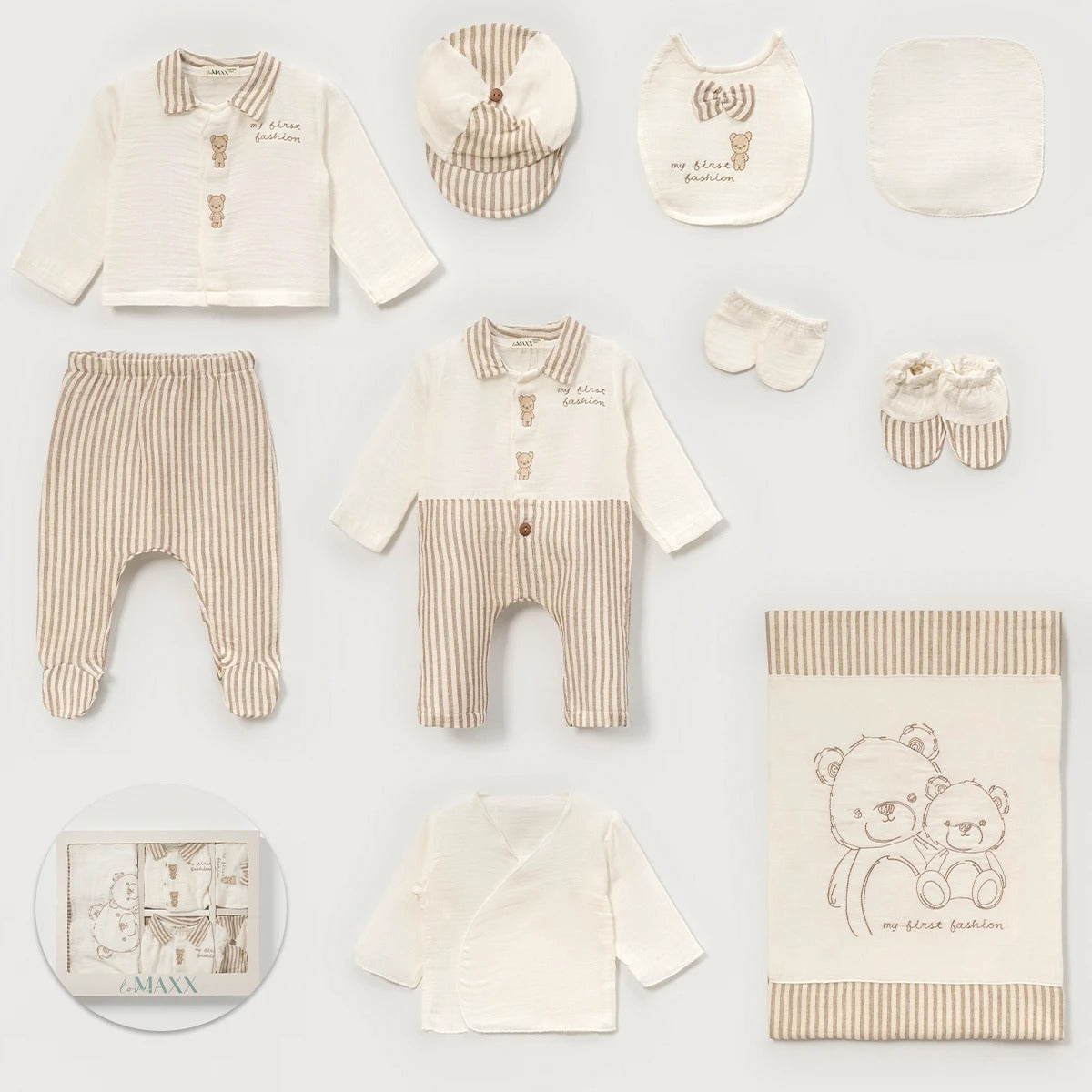 MUSLIN WELCOME SET