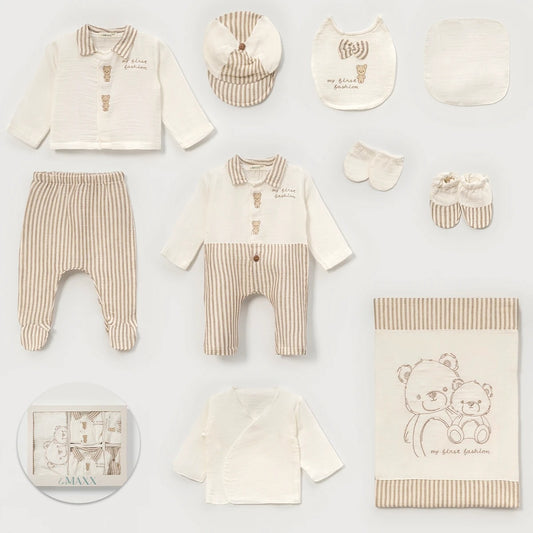 LM-COTTON/MUSLIN WELCOME SET