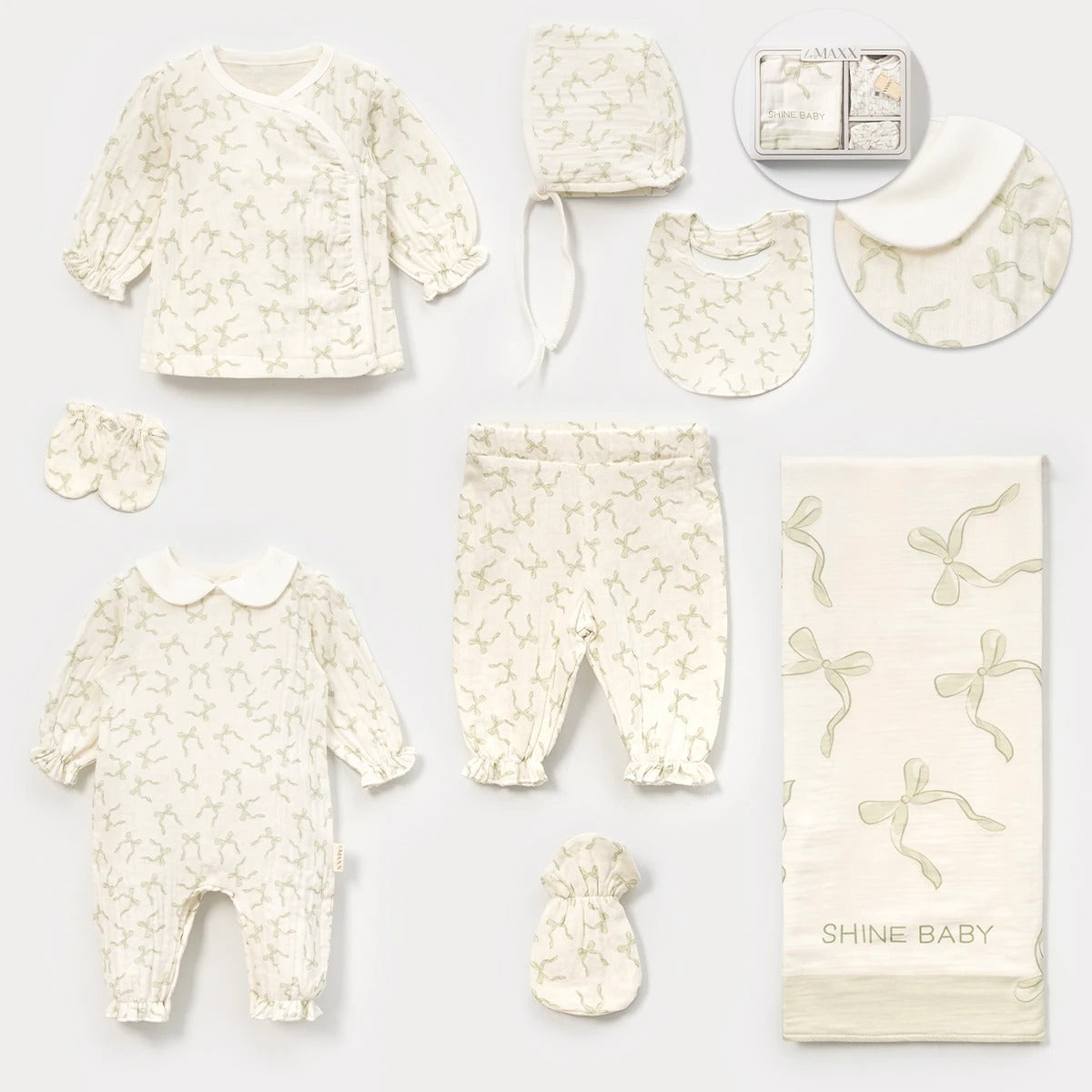 10 PC MUSLIN SET
