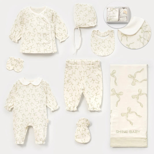 LM-COTTON/MUSLIN WELCOME SET