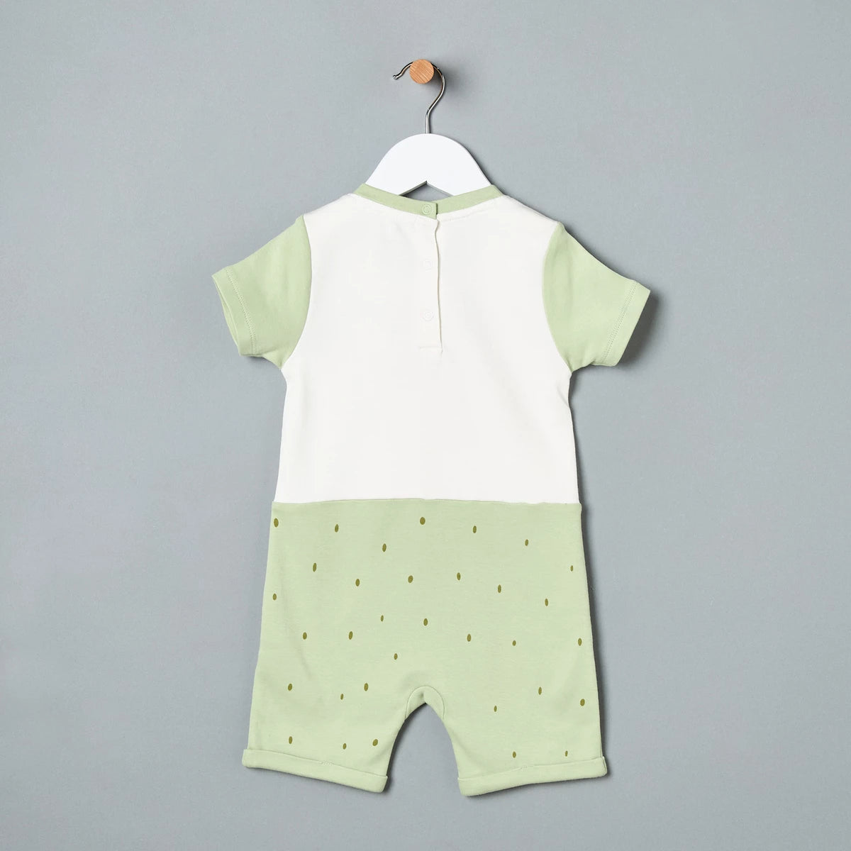 MAX-The Lion King Print Romper with Short Sleeves