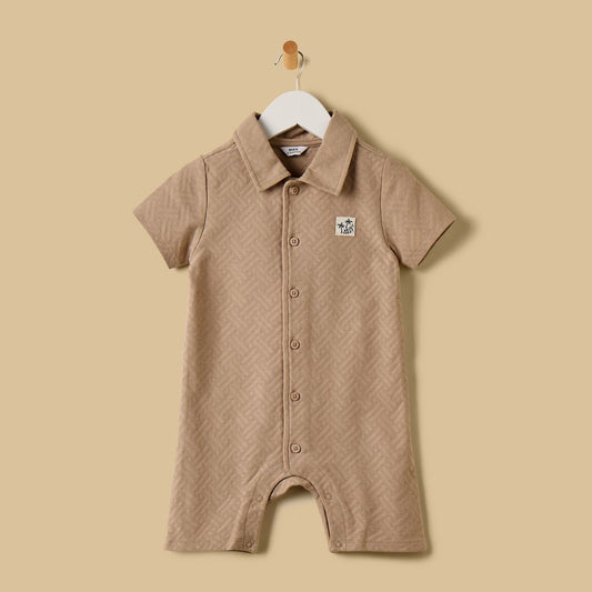 MAX-Textured Romper