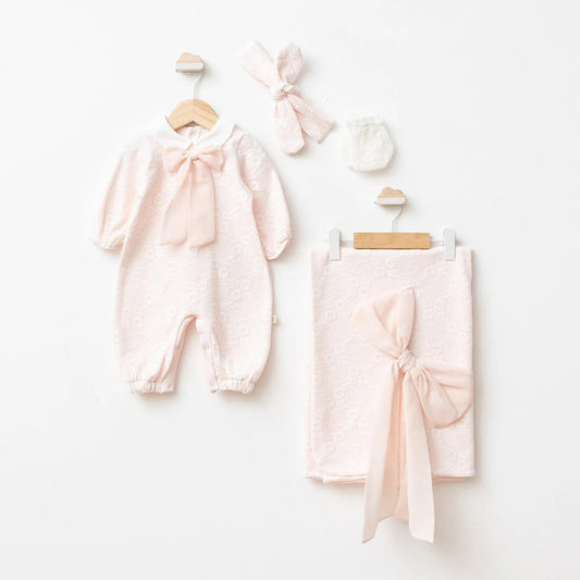 PUGI-LACY COTTON-4PC WELCOME SET