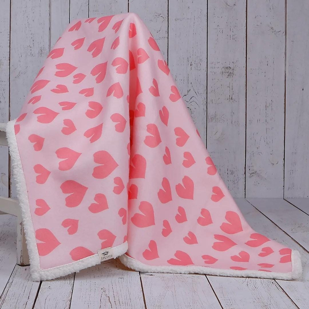 DOUBLE SIDED SHERPA - baby blanket