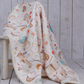 DOUBLE SIDED SHERPA - baby blanket