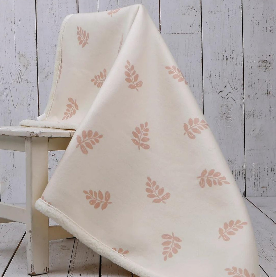 DOUBLE SIDED SHERPA - baby blanket