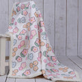 DOUBLE SIDED SHERPA - baby blanket