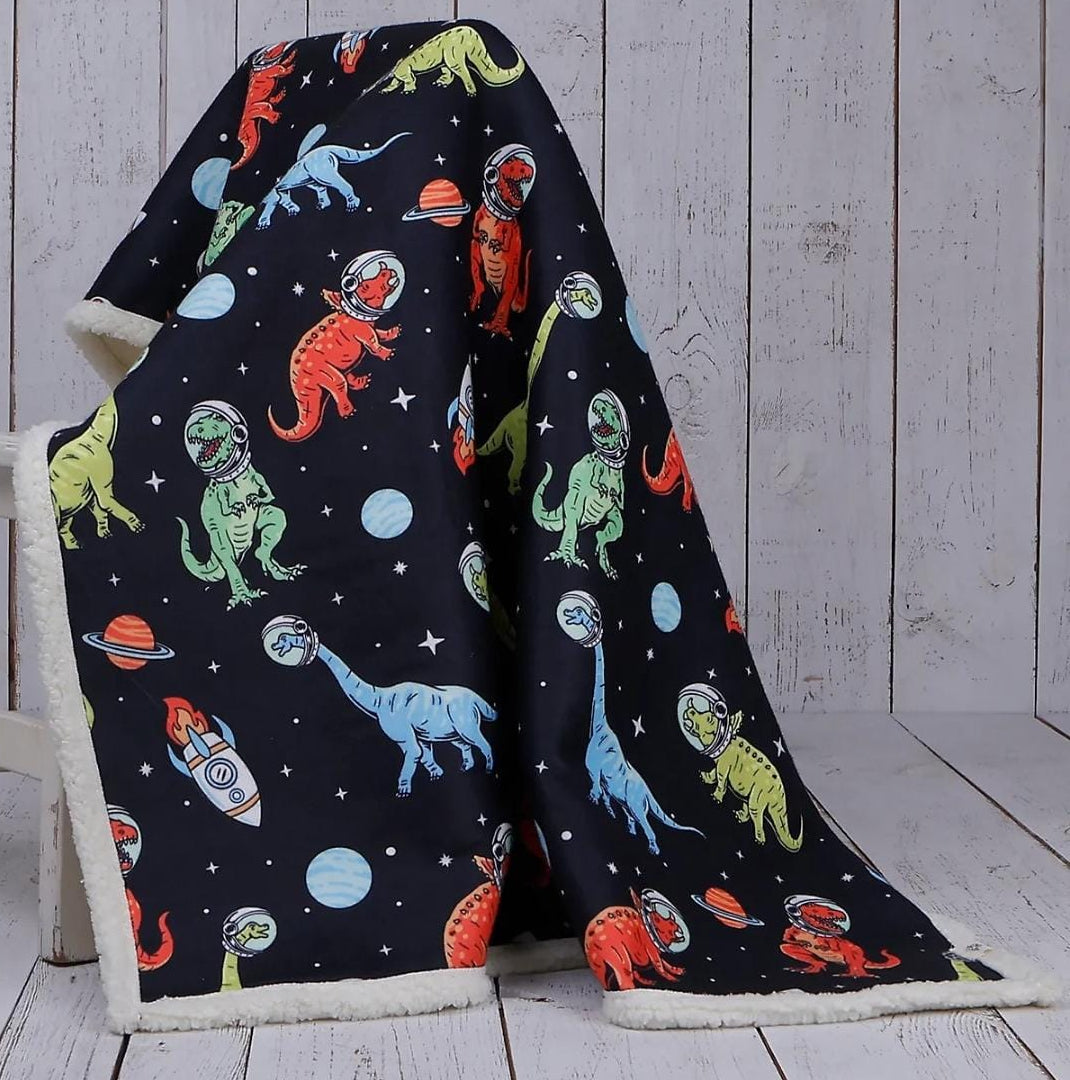 DOUBLE SIDED SHERPA - baby blanket