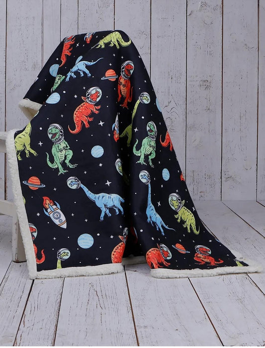 DOUBLE SIDED SHERPA - baby blanket