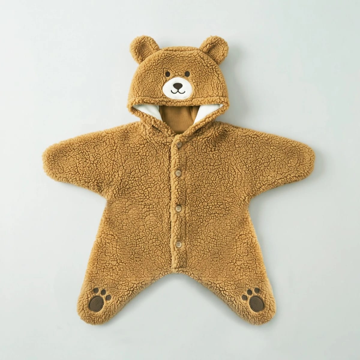 WAFFLE-STAR WAFFLE SWADDLES WITH HOODIE